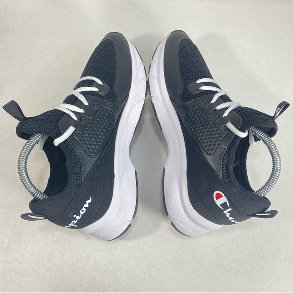 NEW Champion FLARE Cushion Fit Black /White Tie Athletic Shoes; Women’s Size 8 - Picture 6 of 15
